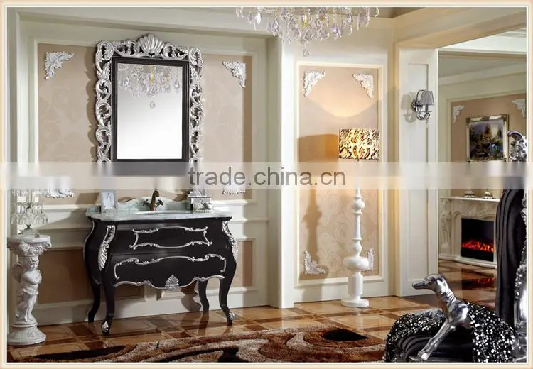 Classic European Solid wood bathroom vanity cabinet