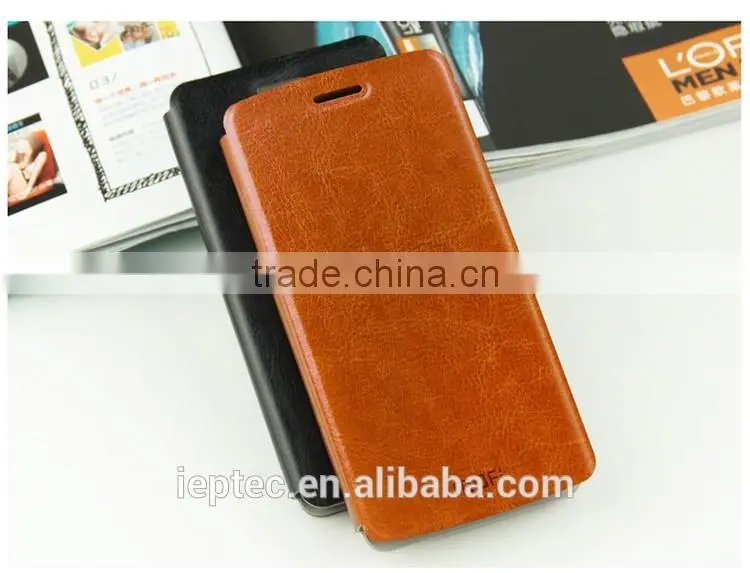 MOFi New Arrival Customized PU Leather Phone Flip Cover Cases for Vodafone smart Prime 6