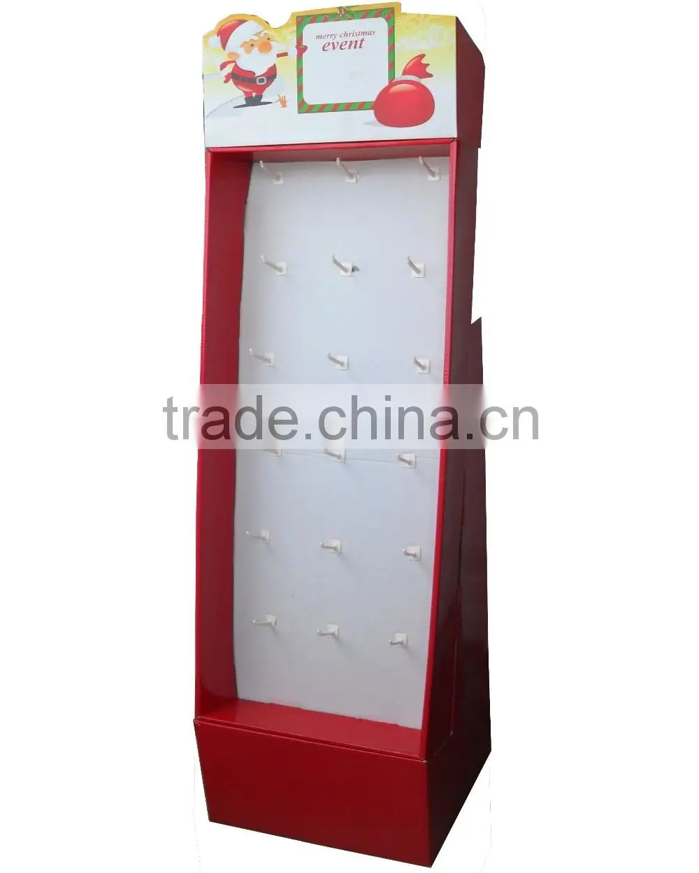 custom retail advertising drug store cardboard pallet display stand