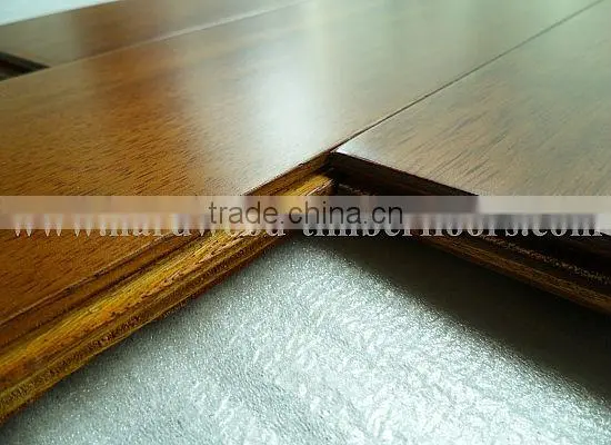 T&G system smooth multilayer engineered Taun wood flooring