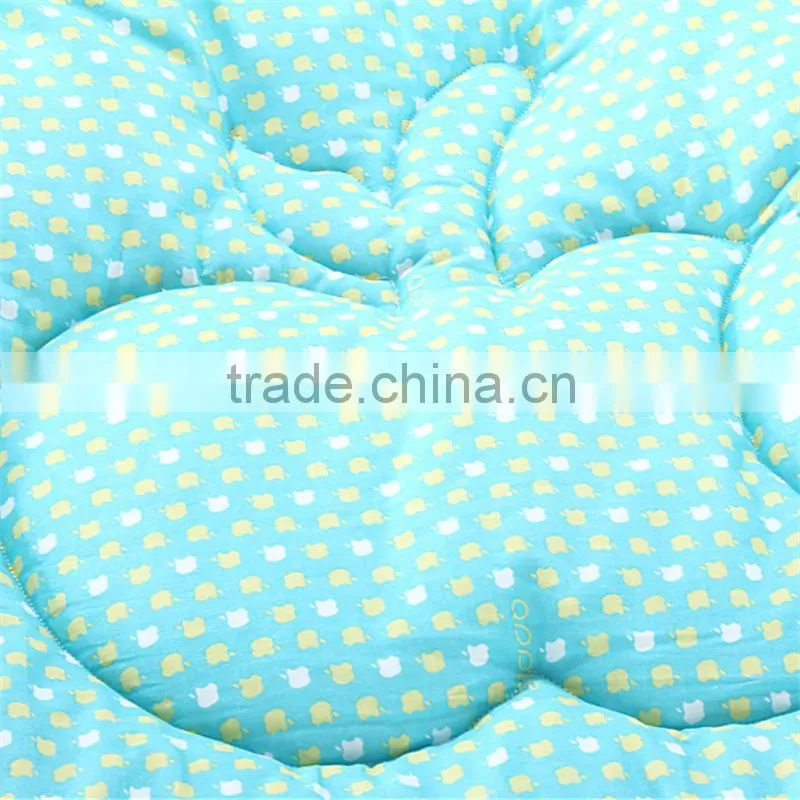Apple shape printed blocked color winter use luxurious 100% block print cotton