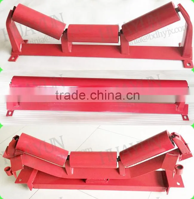 89mm Dia Dust Proof Carrying Idler Steel Conveyor Belt Idler Roller of Belt Conveyor