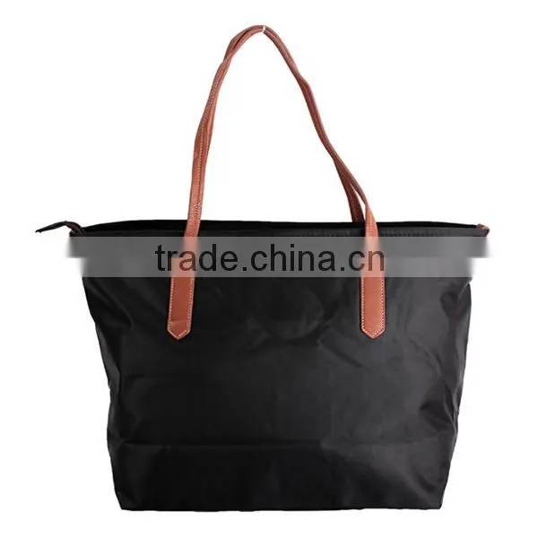 Quality Waterproof Resistant Nylon Shopping Bag Fashion Lady Nylon Bag
