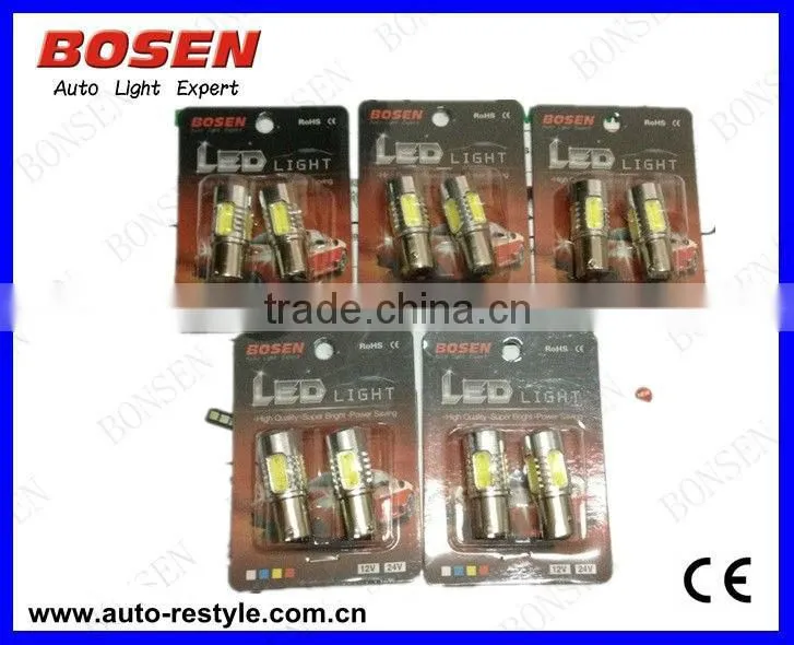 1157, 7443 high power car LED strob bulb 30w cree ba15s bau15s bay15d ba15d