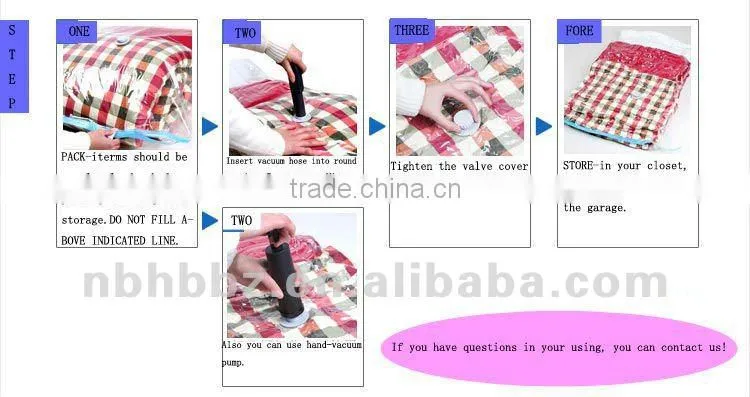 bedding&traveling vacuum storage bag