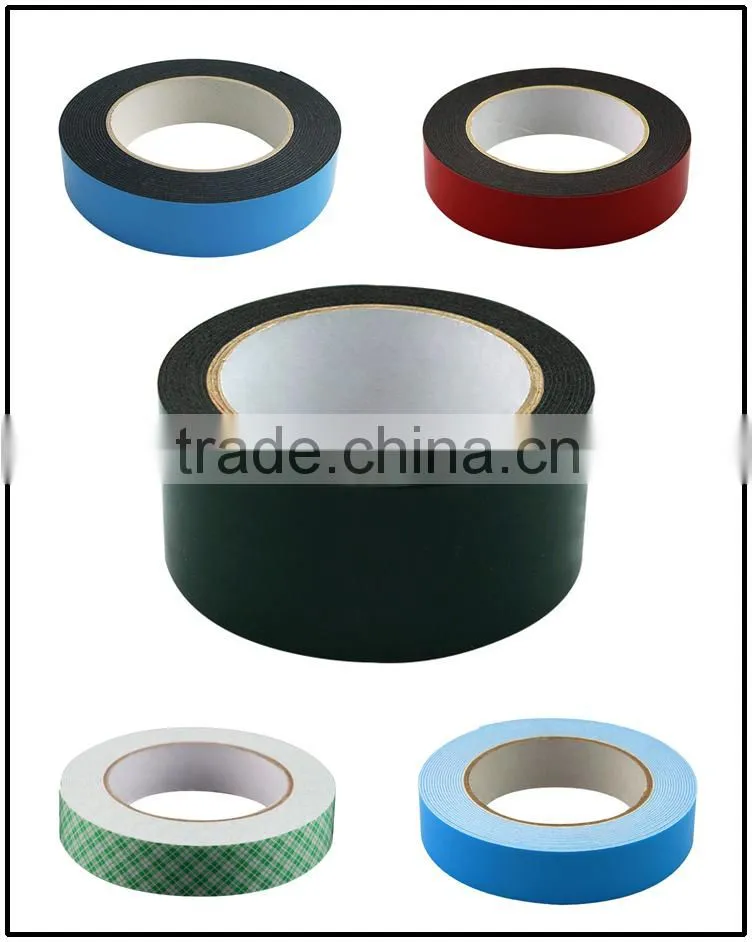 Single Adhesive Solvent/hotmelt/water Glue Pe/eva Foam Tape With Paper Tubes Cores