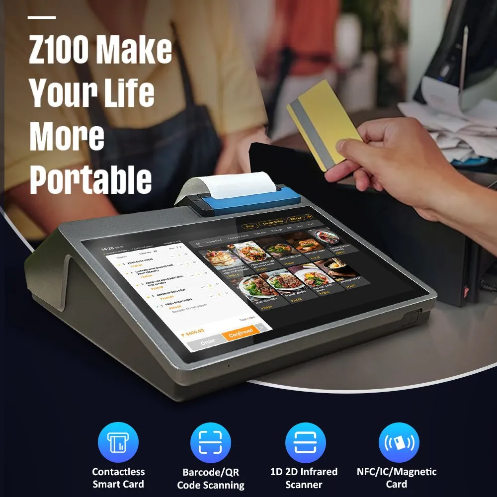 Z100 dual screen POS for fashion boutique clothing store