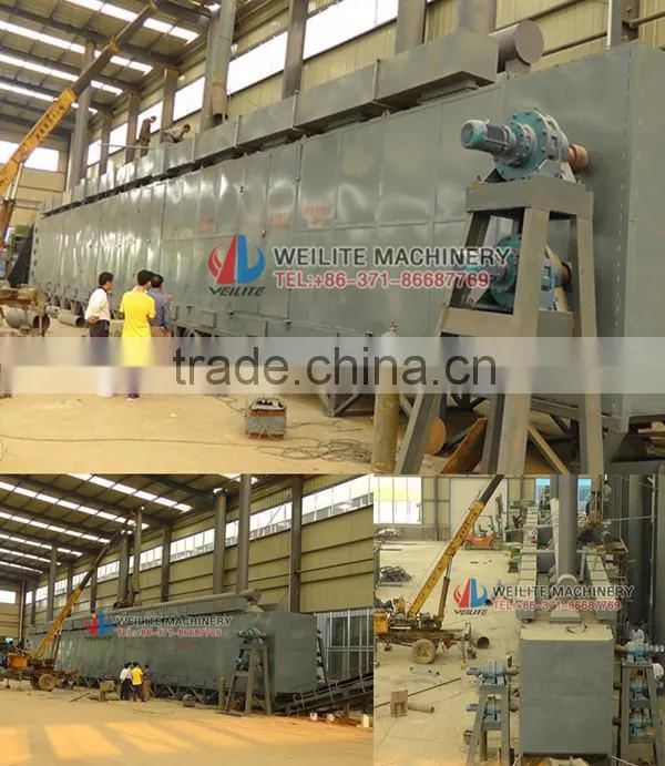 Ore Pellet Mesh Belt Drying Machine , Wooden Pellet Mesh Belt Drying Machine , Pellet Mesh Belt Drying Machine