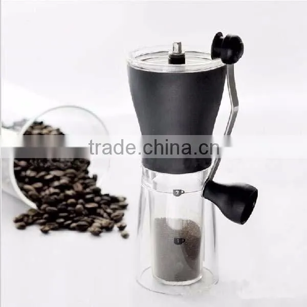 High quality Slim Ceramic Burr Coffee Grinder coffee grinder manual burr mill grinder
