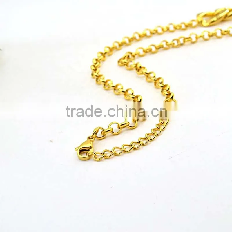 Woman Jewellery 2016 Big Necklace Dubai Gold Jewelry Set