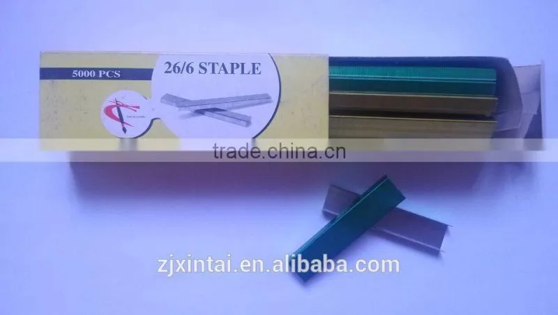 The Galvanized Office Staples:NO.10, 24/6,26/6 Staples With Good Use