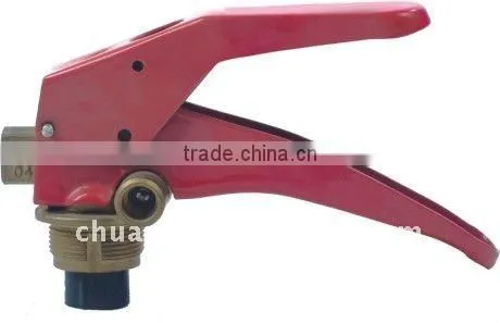 dry powder fire valve