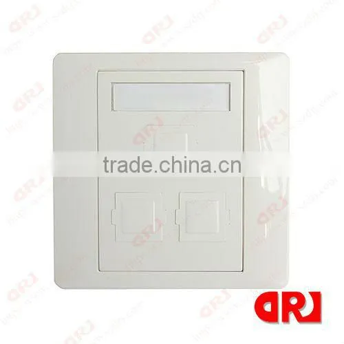 Made in China 3 ports fiber optic faceplate