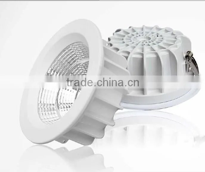 Manufacturer 7W 12W 15W 20W COB led down light square recessed CE ROSH