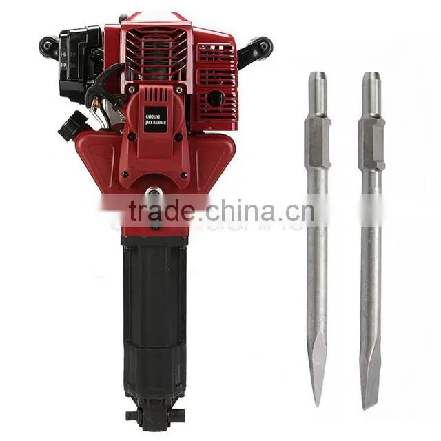 Gas Demolition Jack Hammer Gasoline Concrete Breaker JH95A Rock Drill