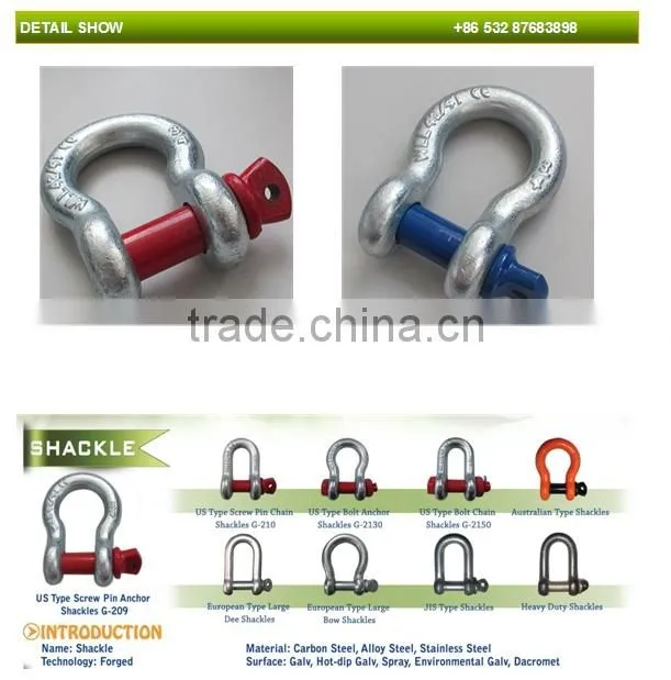 accessories hardware screw pin anchor shackle