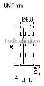New arrival SMD 3014 pcb 12v led G4 capsule bulb