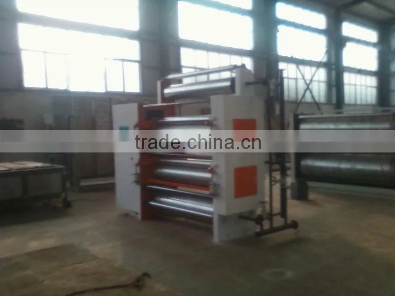 semi-auto corrugated cardboard floder gluer machine