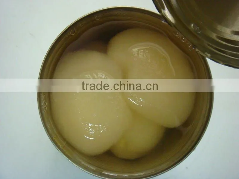canned pear halves