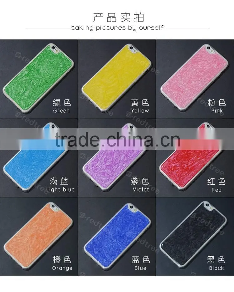 transparent clear TPU case for iPhone 6 with printing case mobile accessory for Samsung galaxy Note 5 N9200 case