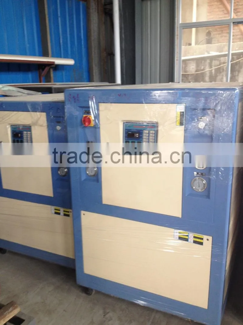 Small mobile water chiller with water cooling tower