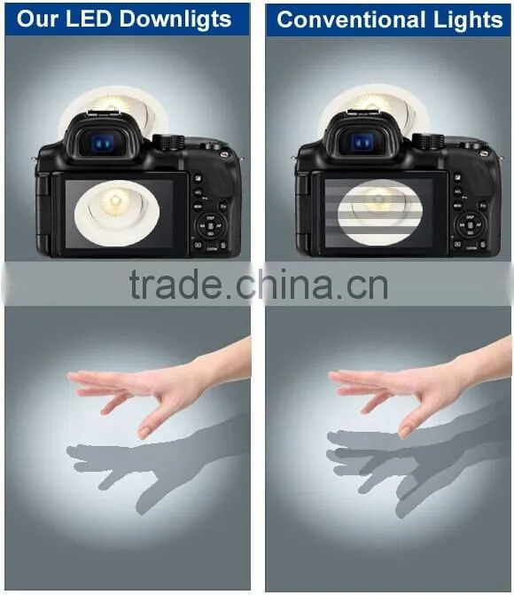 26W 2014 good quality high CRI cutout 92mm led cob downlight
