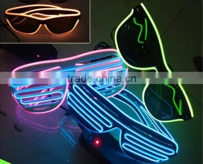 EL wire Glasses with CE ROHS