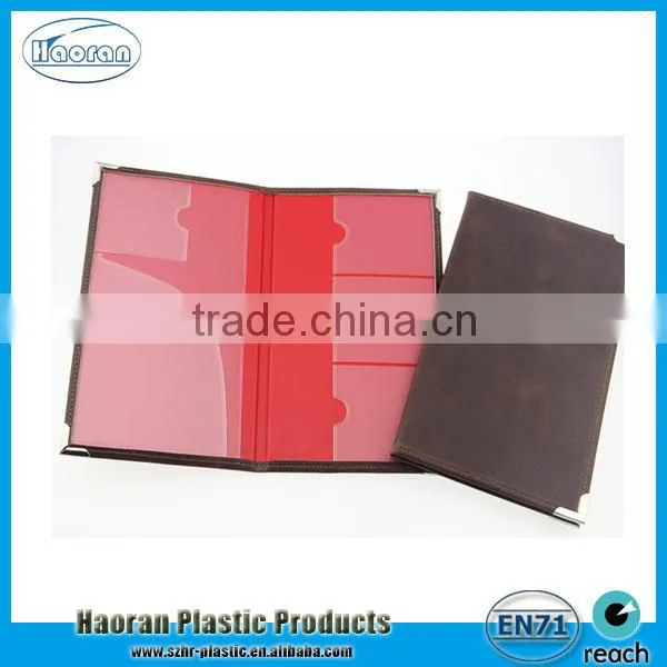 China Supply Plastic PVC document folder Cover for car, pvc car document holder cover, car document wallet case