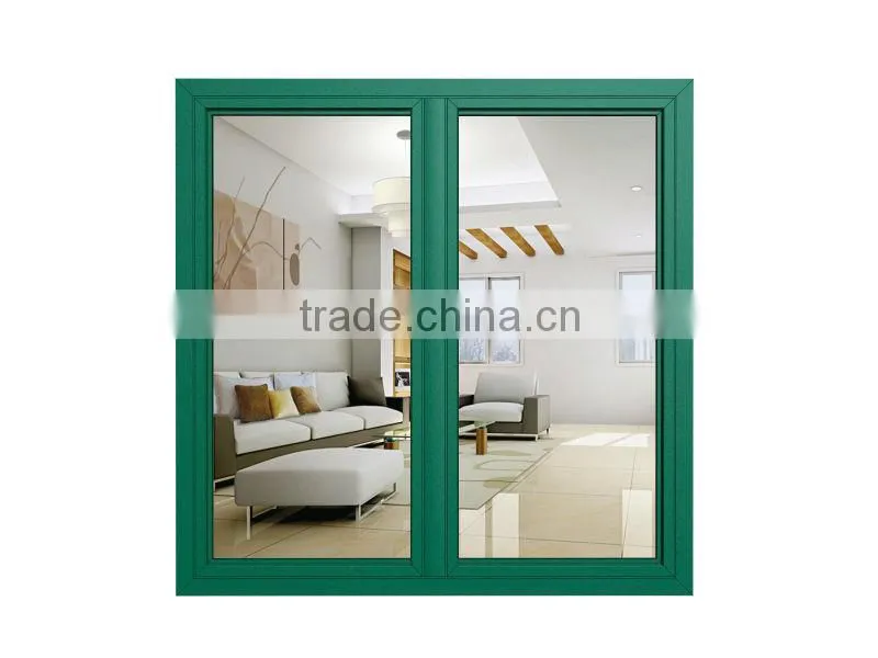 green powder aluminium profiles