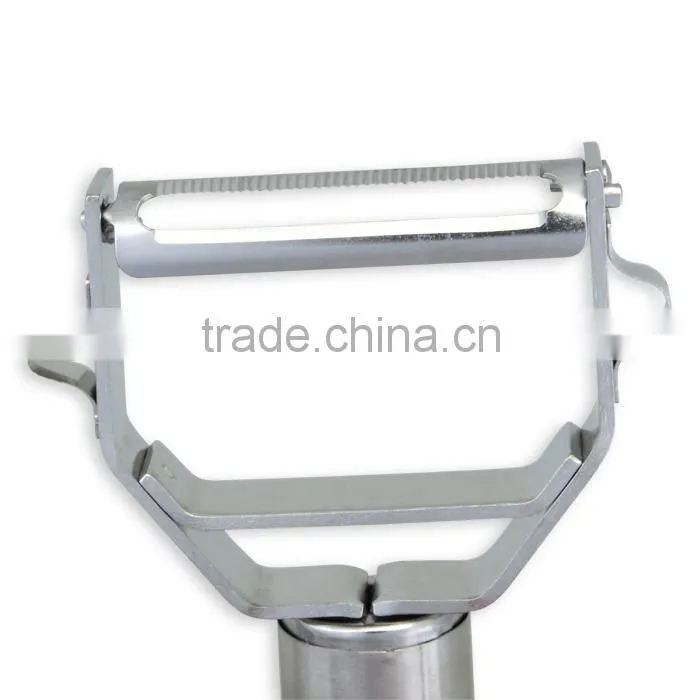 S/S 17.5*6.5*1.5 Hot sale kitchen tools stainless steel peeler/potato peeler/apple peeler/fruit peeler slicer