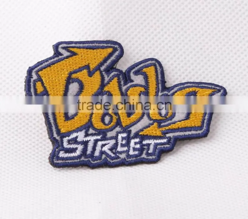 Best Sale custom 3d embroidered number patches