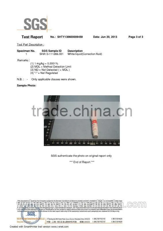 mini for high quality whiteout correction pen fluid HY-645