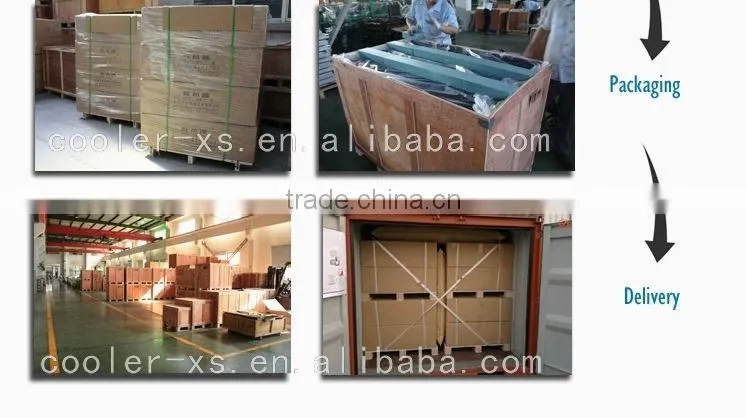 aluminum high pressure industrial air-oil cooler