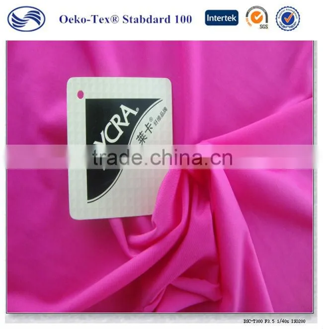 elastic swimwear fabric/lycra swimwear fabric/breathable swimwear fabric