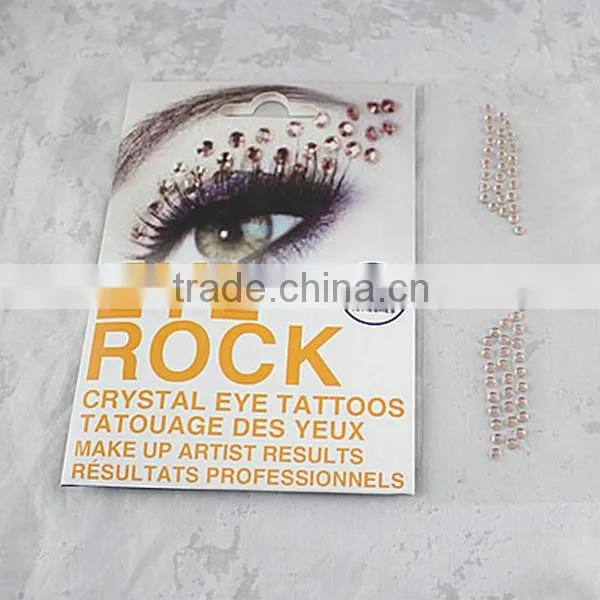 Bling Eye Rock Crystals Shimmer Eye Glitter For Tattoo DIY ss8 2.2mm