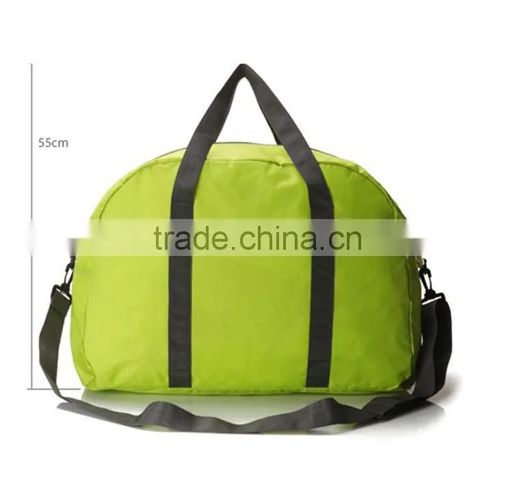 Big capacity foldable bag for travel with strap