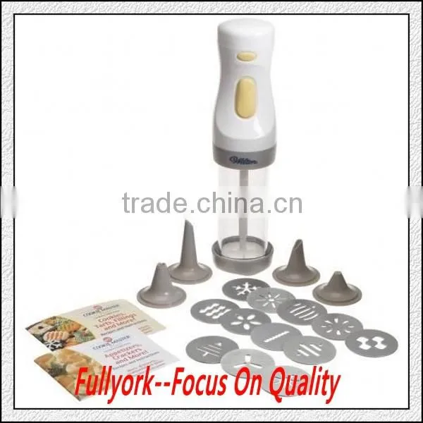 Battery Operated Cordless Cookie Master As Seen On TV Cookie Press Decorating Appetizers