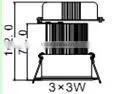 led 3*1W