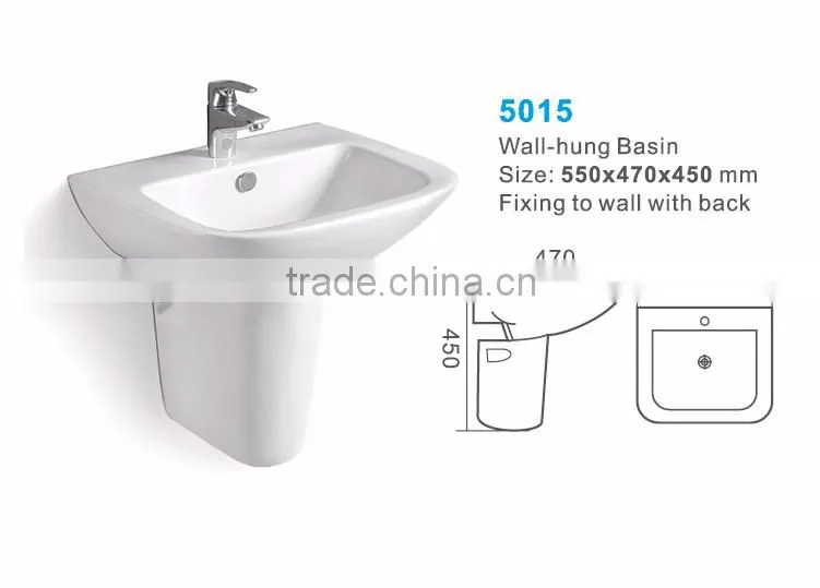 ceramic wall hung basin sanitary ware manufacturer