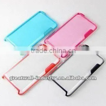 PC/TPU Crystal Cases for Apple's iPod Touch 4