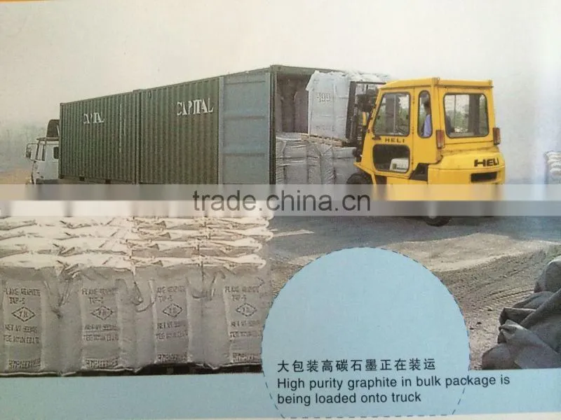 3299 Natural Flake Graphite For Steel Industry