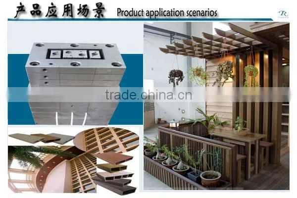 eco garden profile extrusion mould, WPC pillar extrusion mould