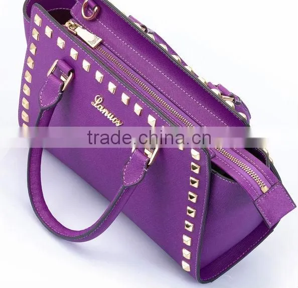 Cheap wholesale bags women leather handbag from Guagnzhou handbag