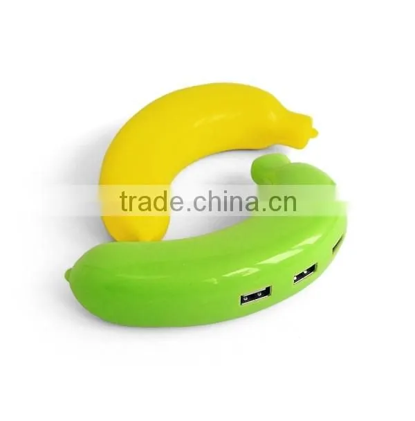 Fruit Shape USB Hub Banana Hub 4 Port Usb Hub 2.0