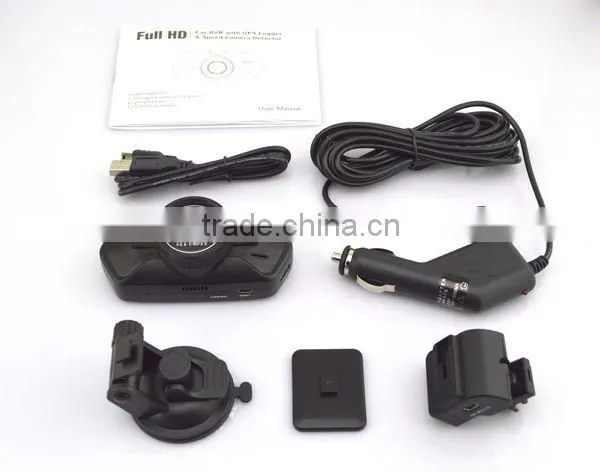 Chelong Brand 2.7inch Ambarella A7LA50D 1080P HDMI GPS G-sensor hd fashionable car dvr recorder