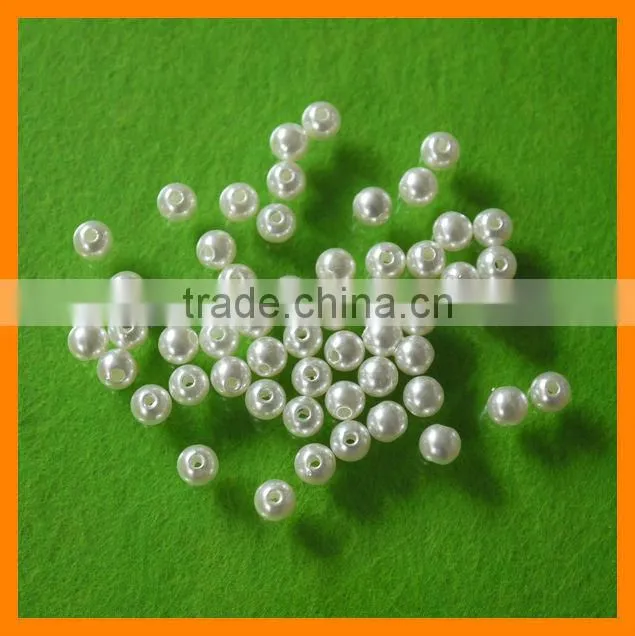 Round Imitation Loose Pearl