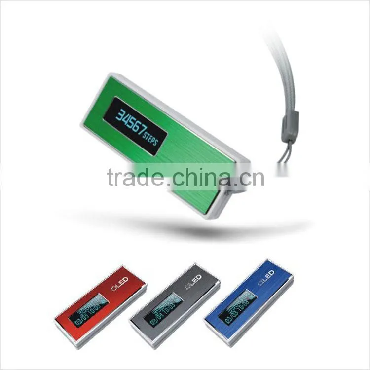 2016 high quality Classic step counter 3d sensor pedometer logo