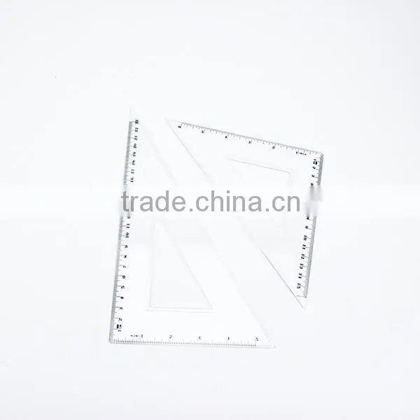 Custom High Quality Stationery Wholesale 30cm Drawing Ruler Set