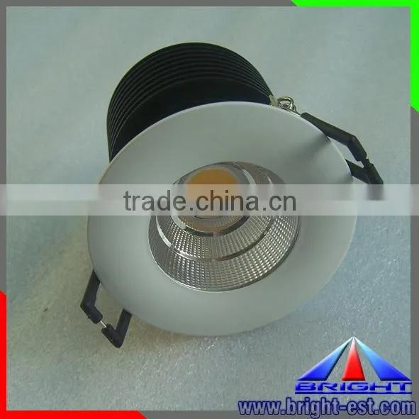 Dimmable 7w COB Downlight, LED Ceiling light 5W, white color led light