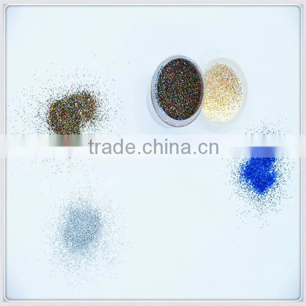 star shape acrylic glitter powder